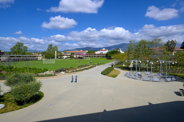 CMC view north from Roberts Pavilion